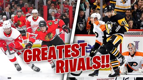 biggest rivalries in nhl|National Hockey League rivalries .